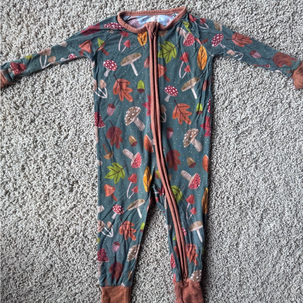 Little Sleepies Woodland Forest Zippy